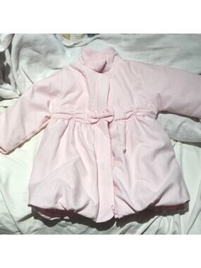 Emile et rose 18m soft light pink coat euc